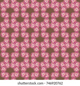 Abstract color seamless pattern for new background.