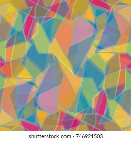 Abstract color seamless pattern for new background.