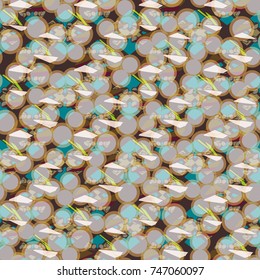 Abstract color seamless pattern for new background.