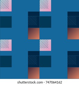 Abstract color seamless pattern for new background.