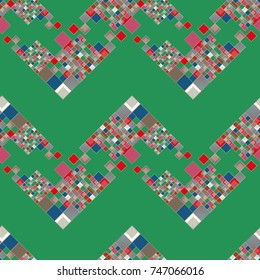 Abstract color seamless pattern for new background.