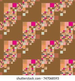 Abstract color seamless pattern for new background.