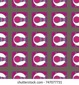 Abstract color seamless pattern for new background.