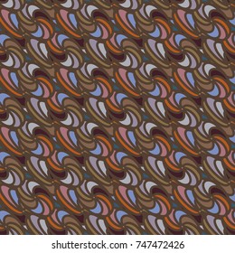 Abstract color seamless pattern for new background.