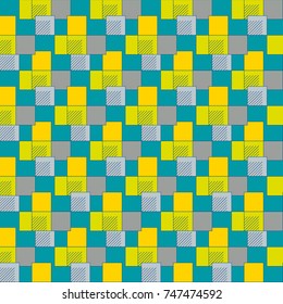 Abstract color seamless pattern for new background.
