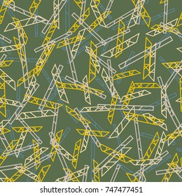 Abstract color seamless pattern for new background.