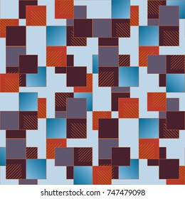 Abstract color seamless pattern for new background.