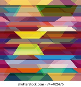 Abstract color seamless pattern for new background.