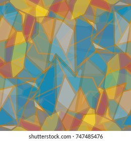 Abstract color seamless pattern for new background.