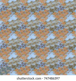 Abstract color seamless pattern for new background.