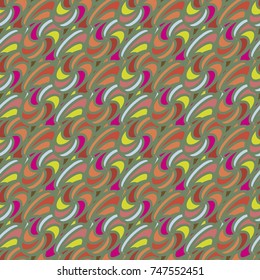 Abstract color seamless pattern for new background.