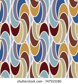 Abstract color seamless pattern for new background.