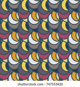 Abstract color seamless pattern for new background.