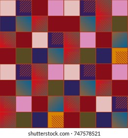 Abstract color seamless pattern for new background.