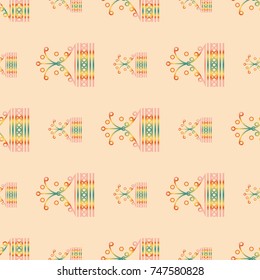 Abstract color seamless pattern for new background.