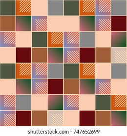 Abstract color seamless pattern for new background.