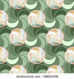 Abstract color seamless pattern for new background.
