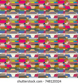 Abstract color seamless pattern for new background.