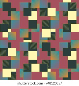 Abstract color seamless pattern for new background.