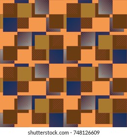 Abstract color seamless pattern for new background.