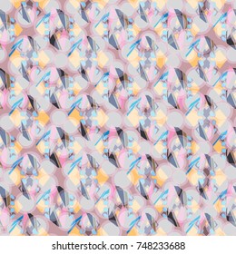 Abstract color seamless pattern for new background.