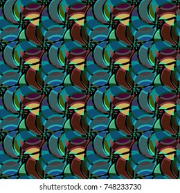 Abstract color seamless pattern for new background.