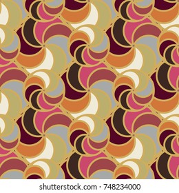 Abstract color seamless pattern for new background.