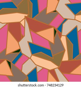 Abstract color seamless pattern for new background.