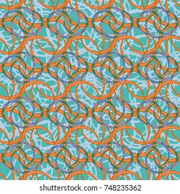 Abstract color seamless pattern for new background.
