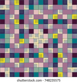 Abstract color seamless pattern for new background.