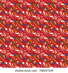 Abstract color seamless pattern for new background.