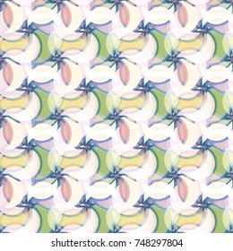 Abstract color seamless pattern for new background.