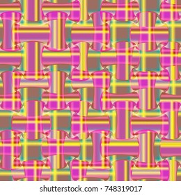 Abstract color seamless pattern for new background.