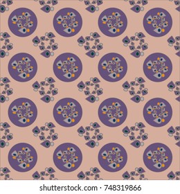 Abstract color seamless pattern for new background.