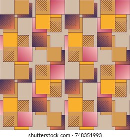 Abstract color seamless pattern for new background.