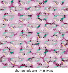 Abstract color seamless pattern for new background.