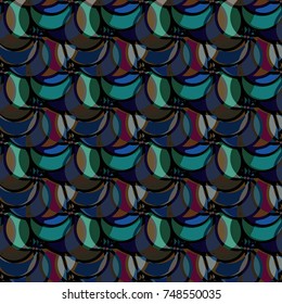 Abstract color seamless pattern for new background.
