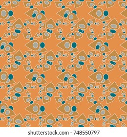 Abstract color seamless pattern for new background.