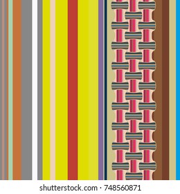 Abstract color seamless pattern for new background.