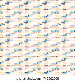 Abstract color seamless pattern for new background.