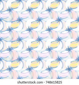 Abstract color seamless pattern for new background.