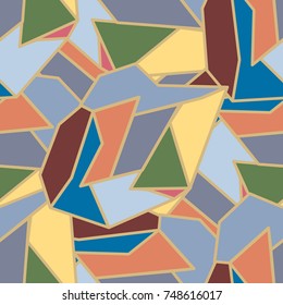 Abstract color seamless pattern for new background.