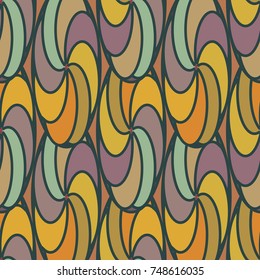 Abstract color seamless pattern for new background.