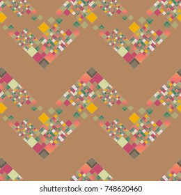 Abstract color seamless pattern for new background.