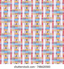 Abstract color seamless pattern for new background.