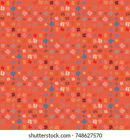 Abstract color seamless pattern for new background.