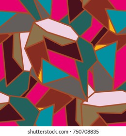 Abstract color seamless pattern for new background.