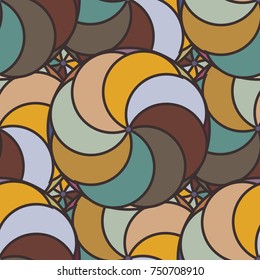 Abstract color seamless pattern for new background.