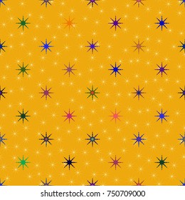 Abstract color seamless pattern for new background.