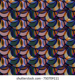 Abstract color seamless pattern for new background.